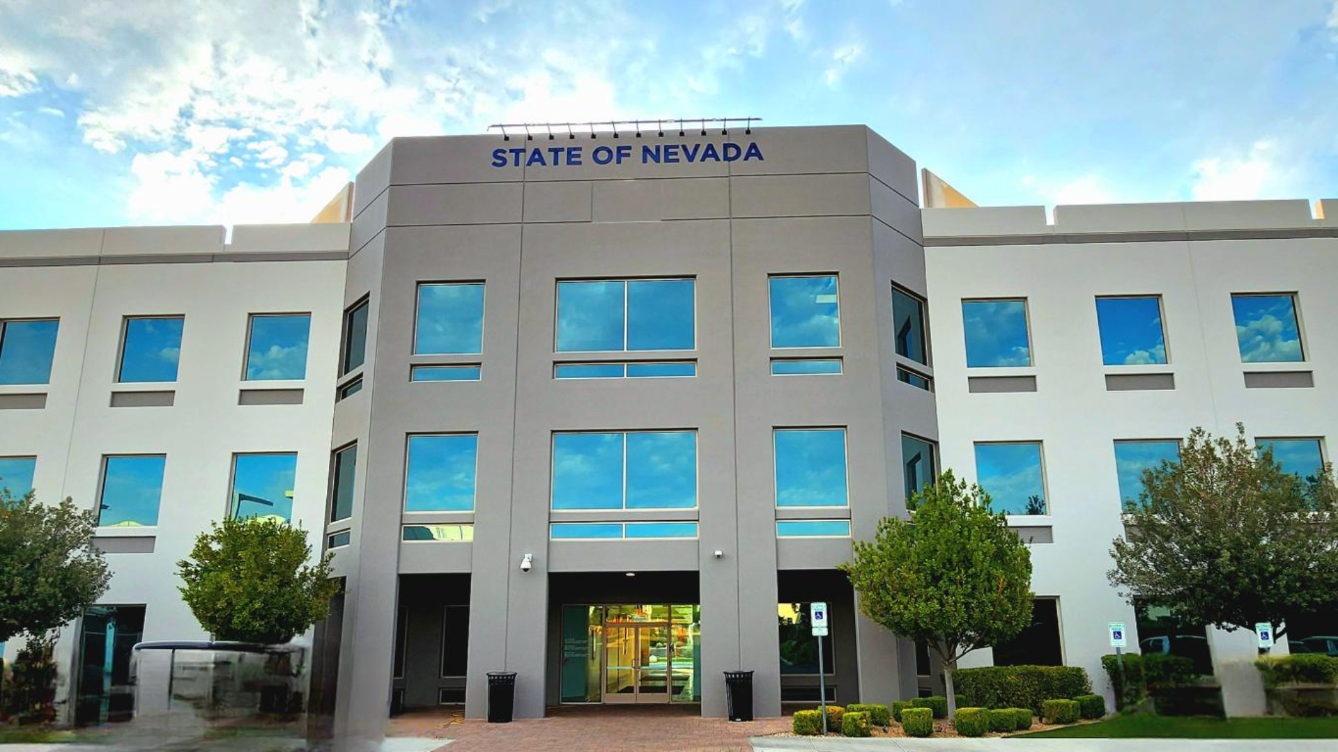 State of Nevada Building West Side