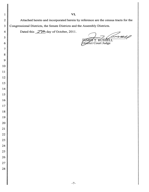 NRS: CHAPTER 218B - LEGISLATIVE DISTRICTS